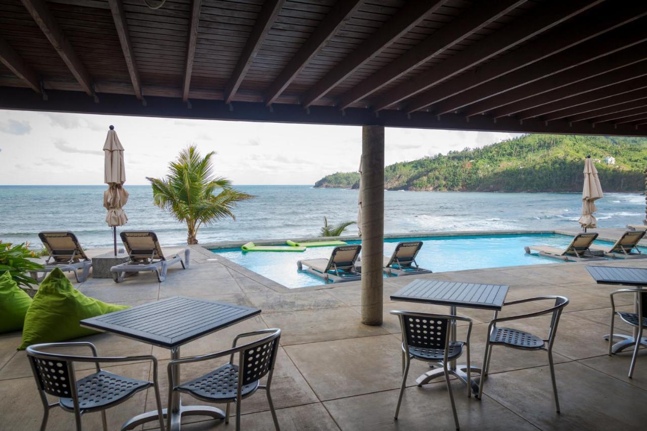 Pagua Bay House - Oceanfront Cabana'S Marigot ภายนอก รูปภาพ