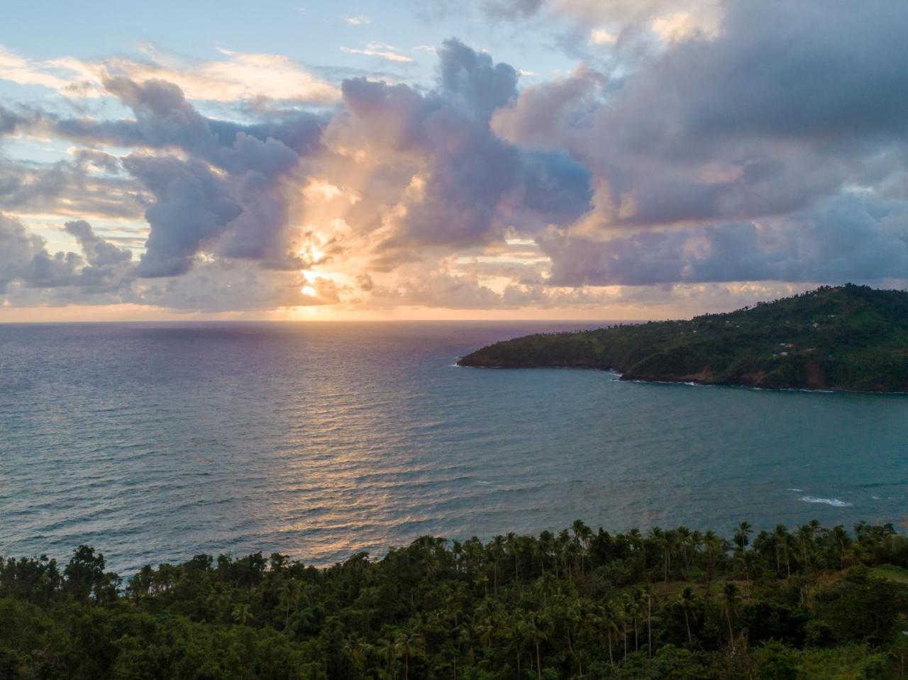 Pagua Bay House - Oceanfront Cabana'S Marigot ภายนอก รูปภาพ