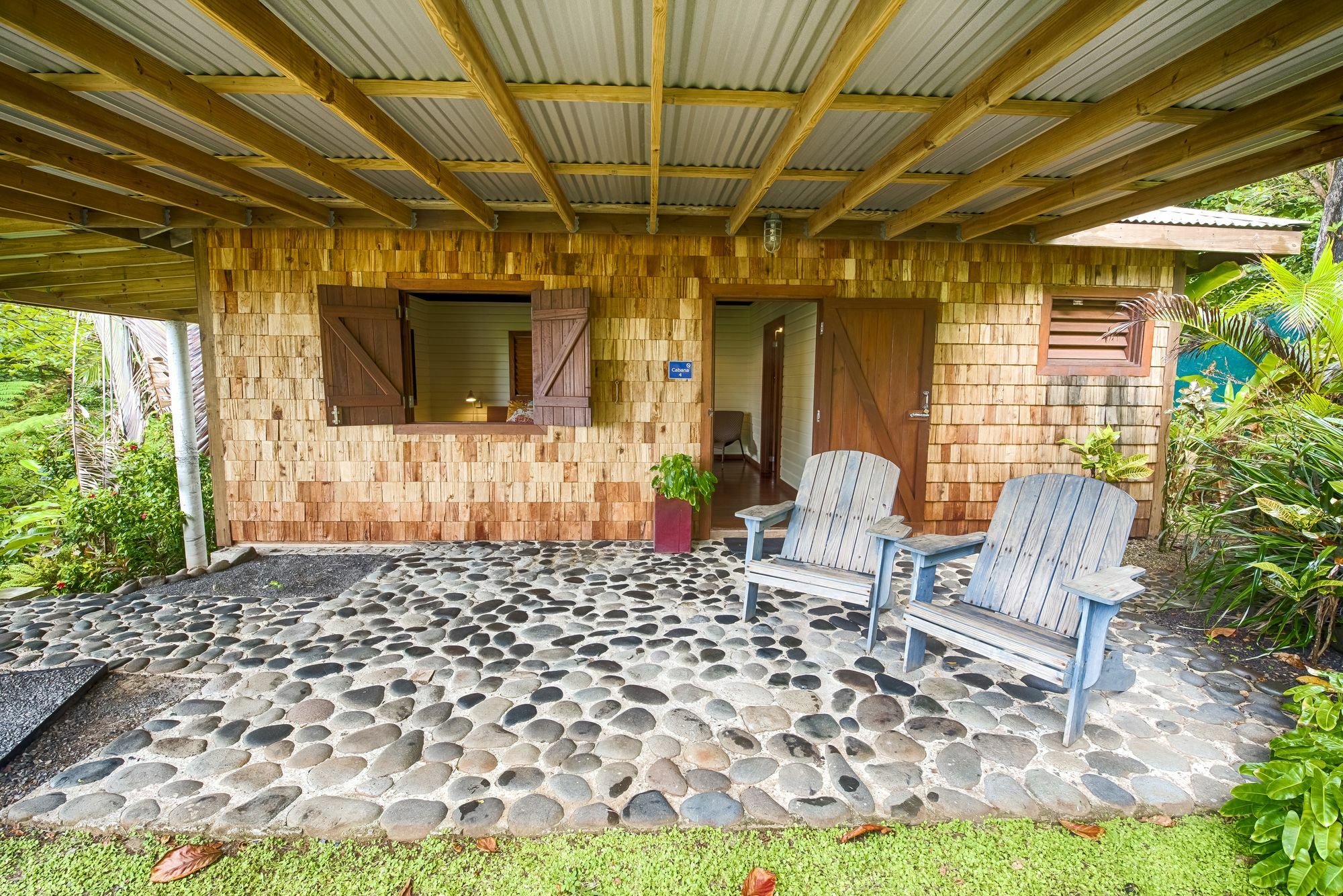 Pagua Bay House - Oceanfront Cabana'S Marigot ภายนอก รูปภาพ