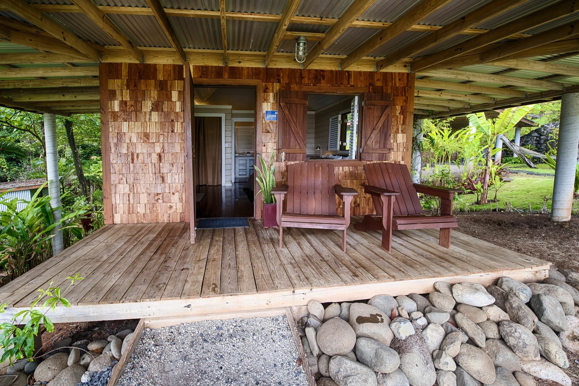 Pagua Bay House - Oceanfront Cabana'S Marigot ภายนอก รูปภาพ
