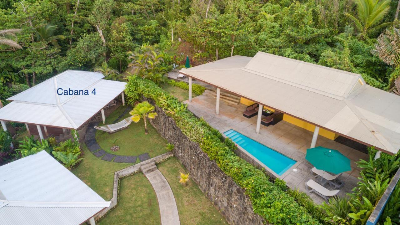 Pagua Bay House - Oceanfront Cabana'S Marigot ภายนอก รูปภาพ