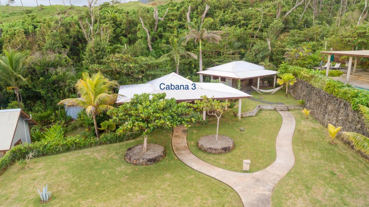 Pagua Bay House - Oceanfront Cabana'S Marigot ภายนอก รูปภาพ