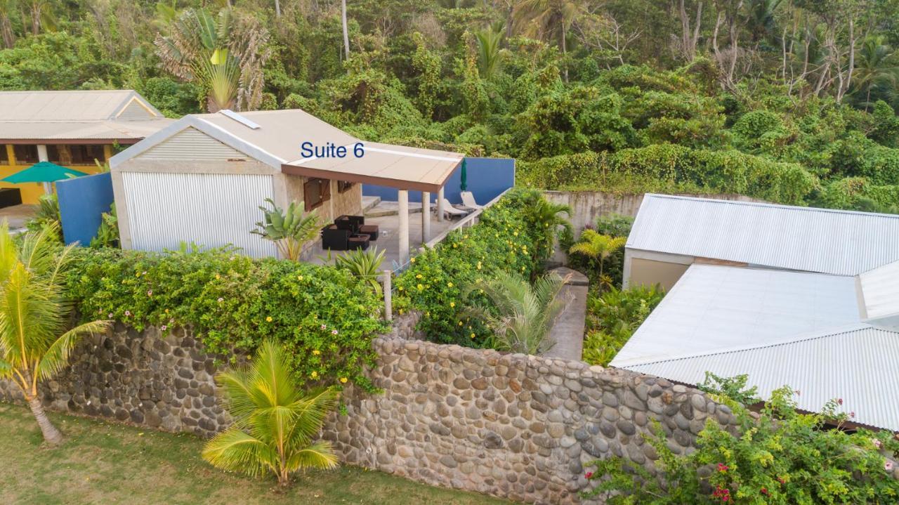 Pagua Bay House - Oceanfront Cabana'S Marigot ภายนอก รูปภาพ
