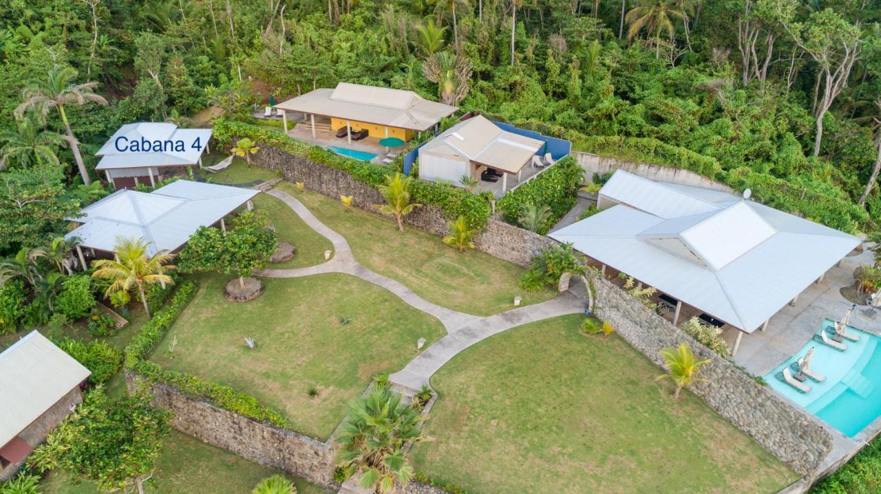 Pagua Bay House - Oceanfront Cabana'S Marigot ภายนอก รูปภาพ